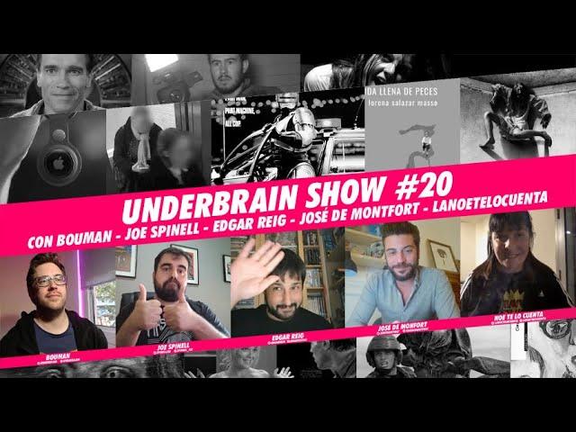 Paul Verhoeven, Sant Jordi, found footage, ...  | Underbrain Show 20 #podcast #twitch