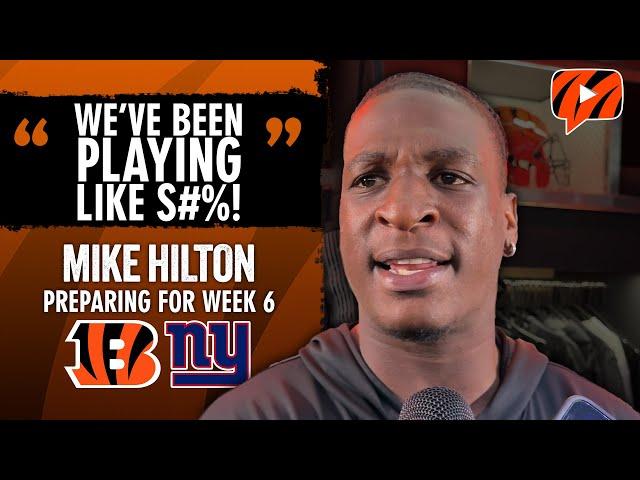 Bengals Defense "Playing Like S***!" Mike Hilton Expects to Improve Moving Forward