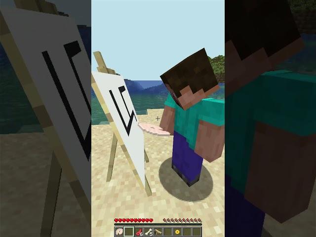 #minecraft Painting
