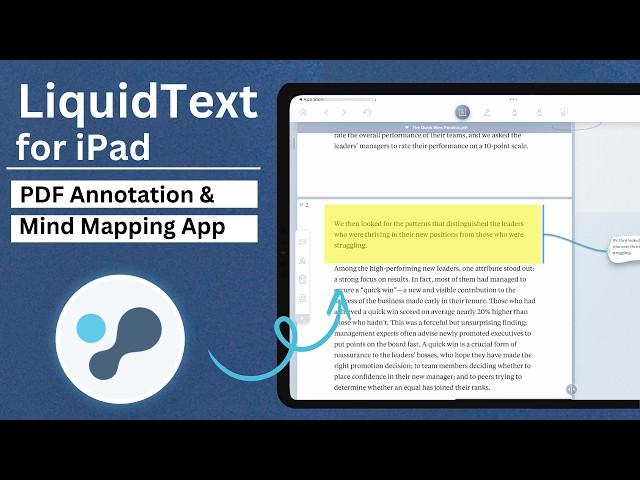 LiquidText : Best PDF Annotation & Mind Mapping App for iPad (2024 Review)