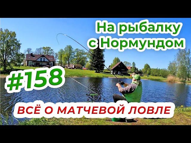 МАТЧЕВАЯ ЛОВЛЯ НА ПОПЛАВОК / На рыбалку с Нормундом #158