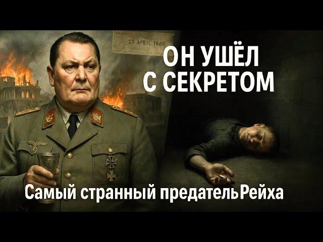 Шокирующие тайны Рейхсмаршала: Как "Карлсон" Третьего Рейха предал Гитлера и унес секреты в могилу!