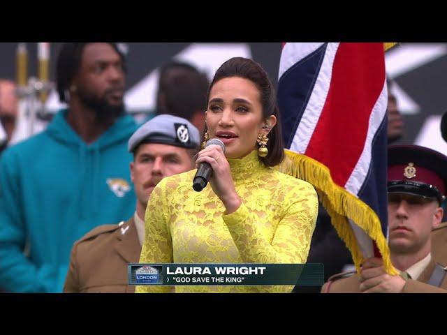 The UK National Anthem At Wembley Stadium Will Give You CHILLS! | Falcons vs Jaguars | NFL UK