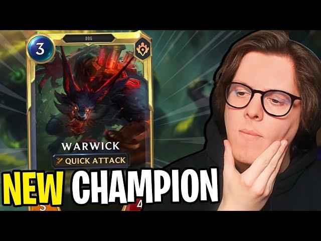 NEW ARCANE CHAMPION! Is Warwick Any Good?