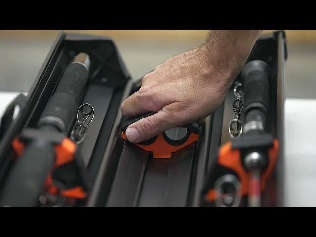 Fishing Rod Storage |  SCUTE Fishing Rod Case Adjustable Support Brackets