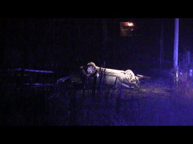 High-speed chase ends in crash after Ringgold Police Officer struck by vehicle on I-75