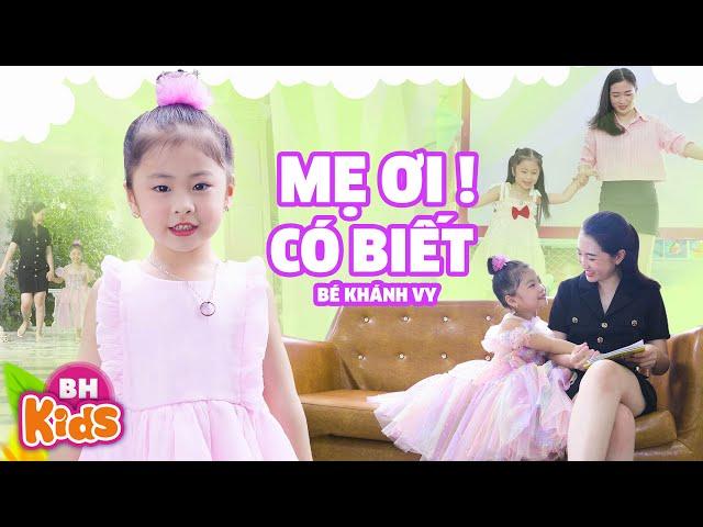 Mẹ Ơi Có Biết - Bé Khánh Vy | Nhạc Thiếu Nhi Hay Nhất, Mẹ ơi có biết con thương mẹ nhiều, 4K