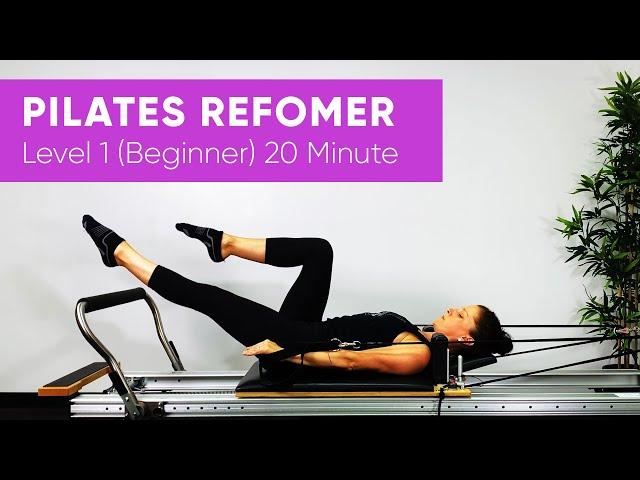 Pilates Workout | Reformer | Level 1 | 20 Minute | Beginner | Legs, Arms & Abs