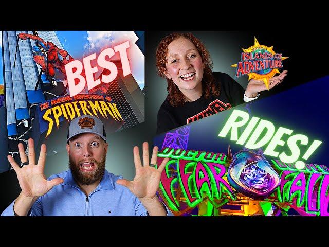 Top 10 Islands Of Adventure Rides Ranked | Universal Orlando 2021