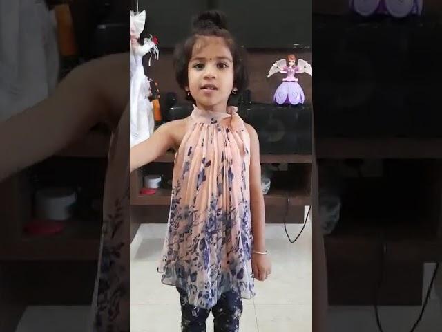 Corona song by 4 year old Dishitha Mounesh