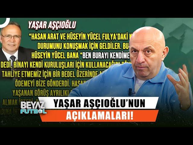 Yaşar Aşçıoğlu'nun Açıklamalarına Sinan Engin'in Tepkisi Ne? | Beyaz Futbol