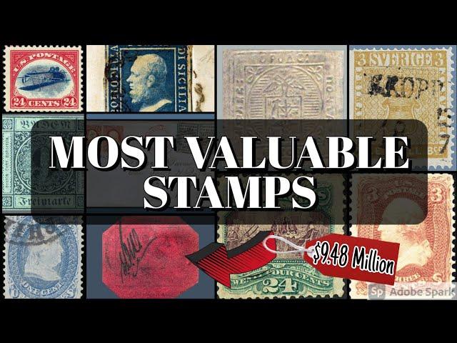 RARE STAMPS WORTH MONEY - MOST VALUABLE STAMPS!!!