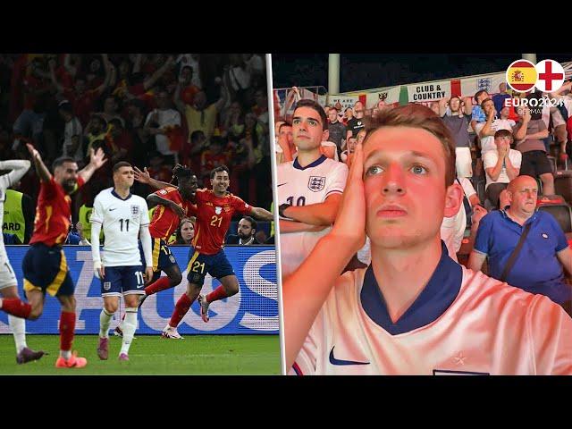 The Moment England Lose to Spain in 86th min | Euro 2024 Final