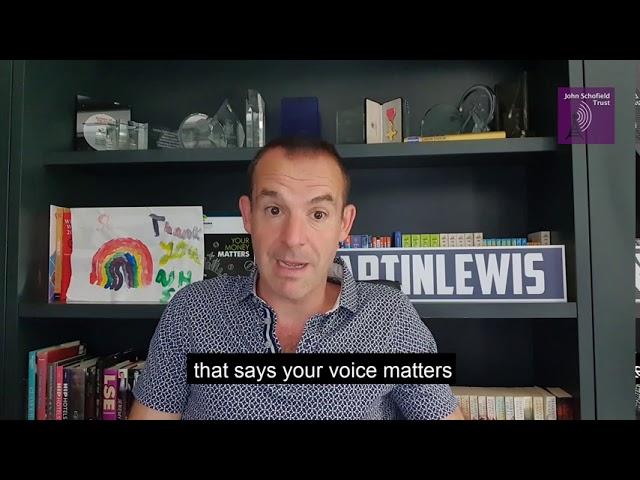 MoneySavingExpert.com founder, Martin Lewis, explains why she he supports the John Schofield Trust