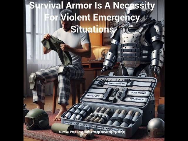 Survival Armor Is A Necessity For Violent Emergency Situations