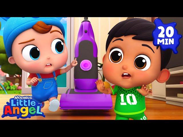 Push Goes The Button | Little Angel And Friends Kid Songs