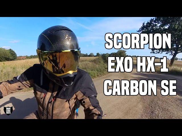 Scorpion Exo HX-1 Carbon SE Review - The 'Blingy' Streetfighter Helmet