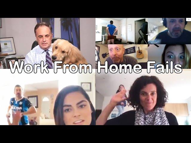 Funny Work From Home Fails During Coronavirus Quarantine Lockdown