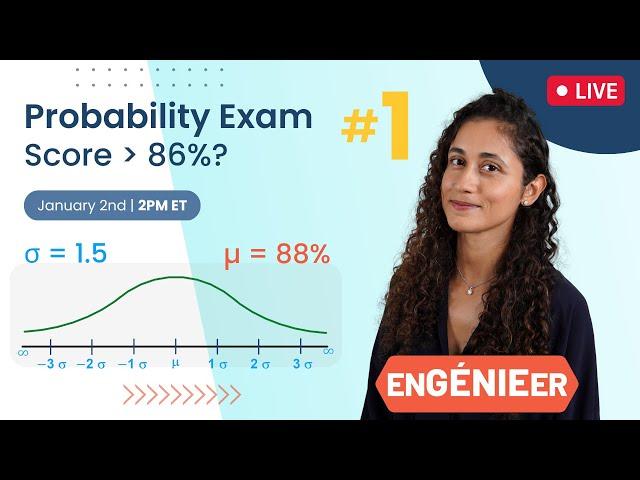 FE Exam Problems Live Marathon (Day 1) - Normal Distribution