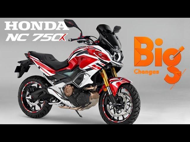 First LookOF HONDA NC750X 2025!! A BIG CHANGE  #honda