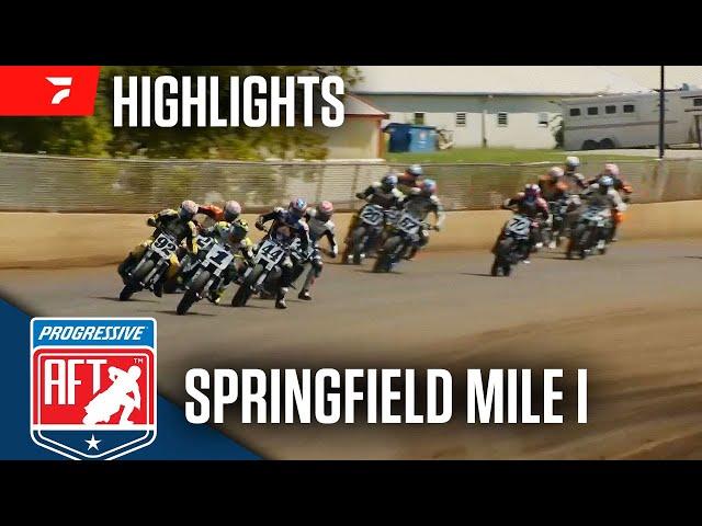 American Flat Track at Springfield Mile I 9/1/24 | Highlights