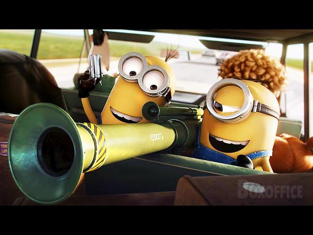 Bezaubernde kleine Freaks mit einem Raketenwerfer | Minions | German Deutsch Clip