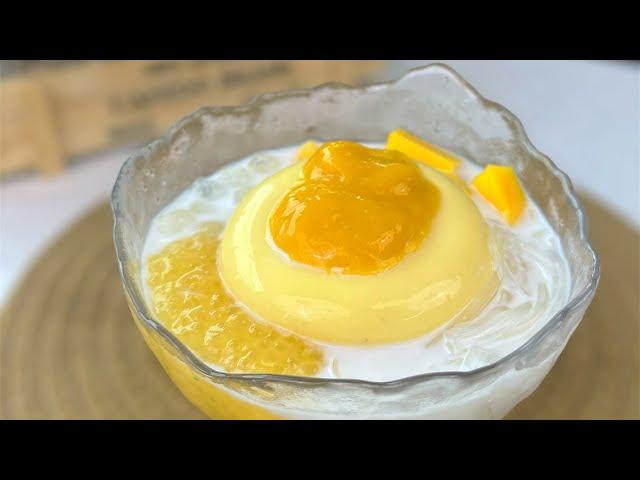 CÁCH LÀM CHÈ PUDDING XOÀI