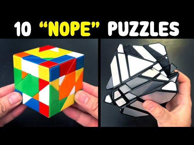 10 Puzzles that make me say NOPE! 