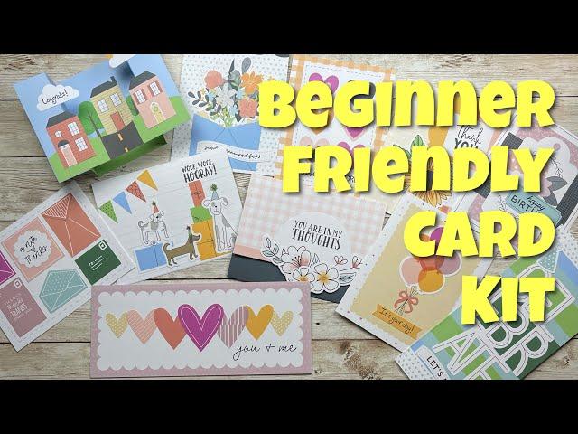 Beginner Friendly DIY Card Kit | 22 Cards in 1 Hour!!