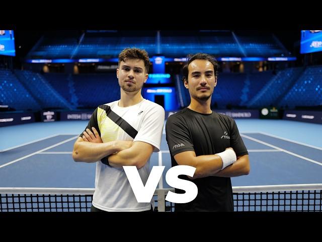 I Challenged Simon Freund At The Nitto ATP Finals!