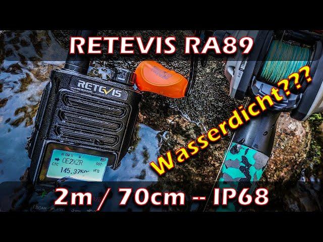 RETEVIS RA89: Review #Retevis #RA89 #wasserdicht