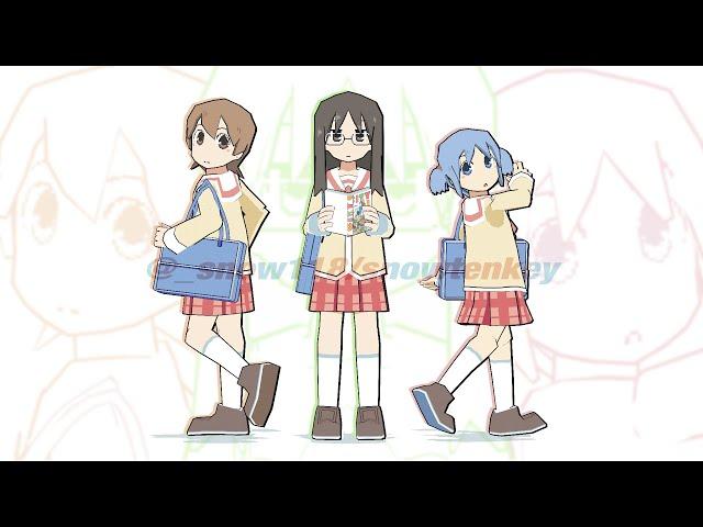 Low Poly Nichijou Trio Models Release Trailer?!?!??