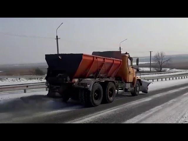 Зимове утримання доріг державного значення у Запорізькій області