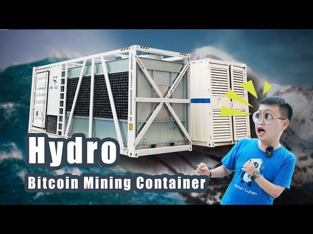 Hydro cooling mining container - LB BOX compatible with different models