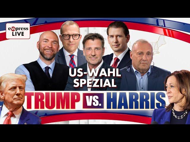 TRUMP vs. HARRIS – Wer darf ins Weiße Haus?  | exxpress live US-Wahl-Spezial am 6. November 2024