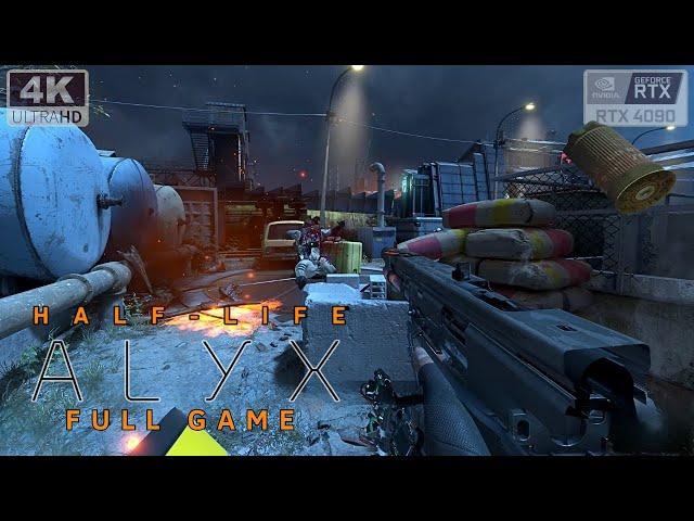 Half-Life: Alyx I Full Game | GeForce RTX 4090 | No VR Mod I 4K