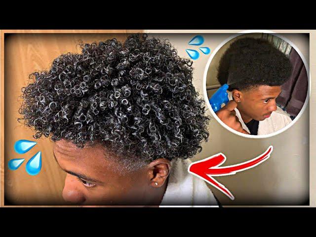 How To Get Curls for Short Hair (Black Men)