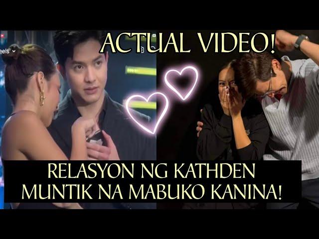 ACTUAL VIDEO! •RELASYON nila ALDEN at KATHRYN muntik na MABUKO sa ASAP kanina!