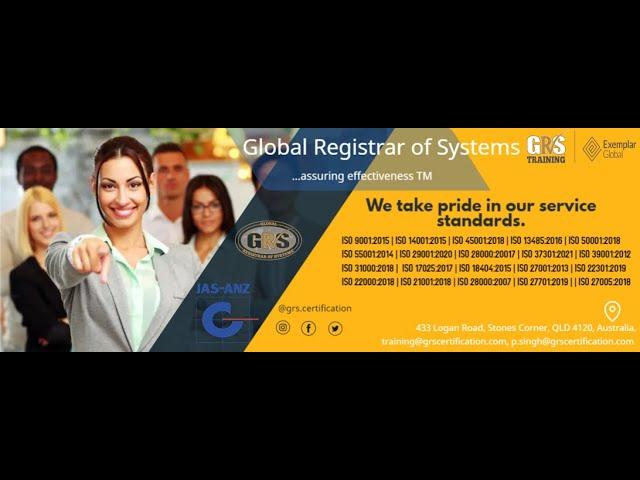 GRS Learning || GRS Training || GRS Certification || ISO Training || ISO Certification