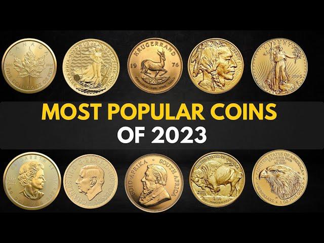 Global Gold: Most Popular Gold Coins of 2023. Gold Coins Unboxing.