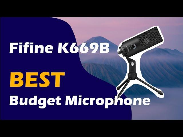 BEST BUDGET MIC 2020?? Unboxing Fifine K669B Microphone