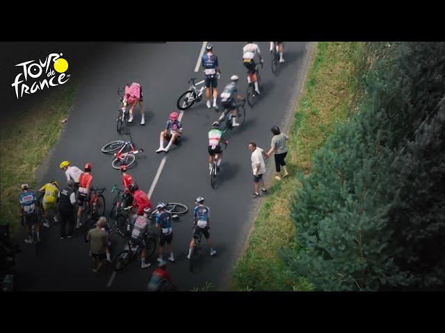 Accident delays riders during Tour de France's Stage 12 | Cycling on NBC Sports