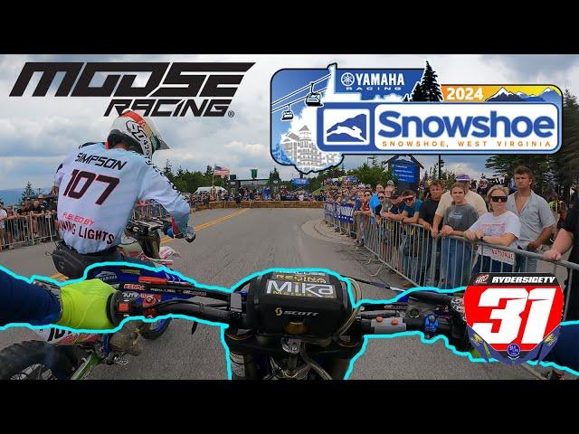 2024 Snowshoe! The Gnarliest GNCC Race! 60MPH DUST ROCKS & MUD! Ryder Sigety