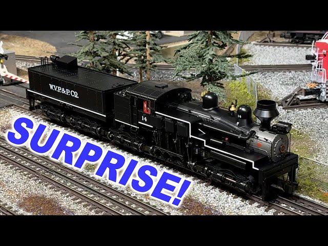 A New 4-Truck Shay Steam Locomotive!