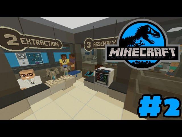 Making A Dinosaur is HARD! Jurassic World Minecraft DLC Ep2 HD