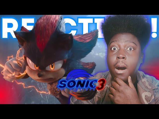 SONIC MOVIE 3 TRAILER REACTION!