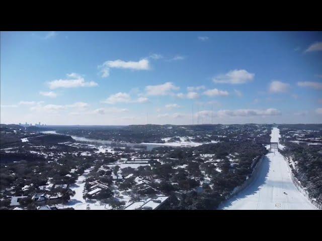 Austin Freeze 2021 - West Austin Aerial