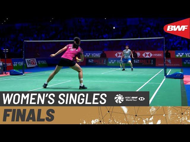 YONEX All England Open 2022 | An Seyoung (KOR) [4] vs Akane Yamaguchi (JPN) [2] | Finals