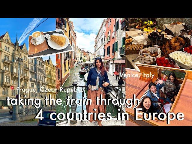 traveling to Italy, Austria, and 2 more countries in one week // my first brand trip w/ Eurail!