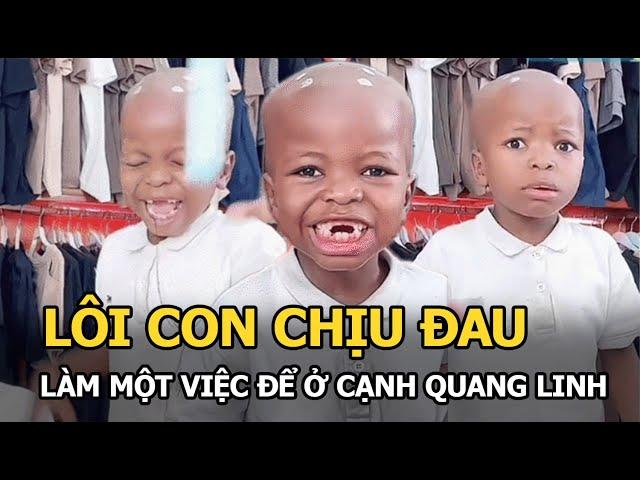 Lôi Con chịu đau làm 1 việc để ở cạnh Quang Linh